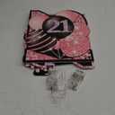 21st Birthday Decorations for Her - 7 Pcs Birthday Yard Signs with Stakes, 2 LED Lights & Double-Sided Tape | Happy 21 Years Old Decor | Outdoor/Indoor Party Favors, Photo Props & Lawn Decorations (Pink and Black)