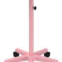 Salon Cart Tray Tattoo Tray for Hair Stylist Salon Trolley Cart with Wheels Rolling Trolley-Pink