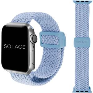 Solace Bands Imperium Adapt Wide Adjustable Nylon Braided Watch Band - Compatible with All Apple Watches - Solace Apple Watch Bands for Women & Men - Smart Watches Band Series 11-1, Ultra, SE