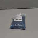 WAYBER Glass Stones, 1Lb/460g Irregular Sea Glass Pebbles Non-Toxic Artificial Crystal Gemstones for Aquarium Turtle Tank Vase Filler Terrarium Flowerpot Decoration, Lake Blue