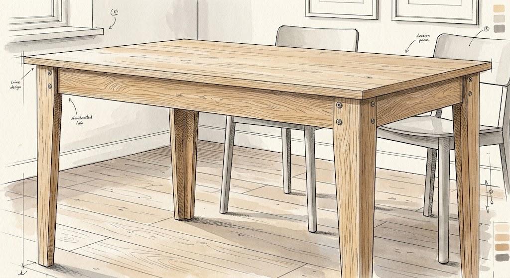 White Table with Gold hardware SIZE: 42.6X18.9X7.1