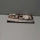 Dark Gray Dish Drying Mats 20" x 15", XL Kitchen Drying Mat for Counter, Microfiber Dish Dryer Mat, Microfiber Dish Rack Mat, Foldable Dish Drying Pad for Dishes, Pots, Pans (Dark Gray)