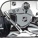 Franklin Sports Kids Portable Street Hockey Goal + Shooter Tutor Set - Pop Up Folding Net with Goalie Target Included - 2-in-1 Goal Set