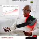 Red-Light-Therapy-for-Body,2026 Upgraded 4 Therapy Modes,5 Intensity Levels,1090 Min Timer,Medical-Grade TPU Mat for Pain Relief,20"x 9"Dual Wavelength Infrared Red Light Blanket for Home&Travel Use