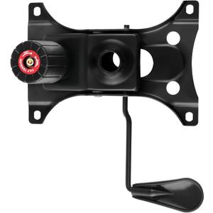 5.98"  8.74" Mounting Holes, 300 Lbs Office Chair Replacement Parts Chair Base Heavy Duty Plate Swivel Tilt Control Seat Mechanism for Executive and Gaming Chairs