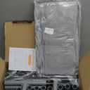 Baby Playpen 50x50 Inch, Playpen for Babies and Toddlers Baby Playpen Fence Playard Activity Center, Without MAT Included (Grey)