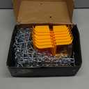 ELEAD 260 Piece Pegboard Hooks 1/8 and 1/4 inch Peg Board Organizer Accessories with Pegboard Bins for Organizing Various Tools in The Garage, Workshop & Craft Room (Yellow)