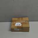 10 Pack 5x7 Inch Scalloped Acrylic Sign Blank Acrylic Sheets with Wood Base Clear Table Numbers for DIY Name Card Gifts Wedding Table Sign Event Party Decoration