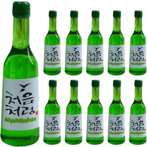 Korean Soju Model - 15PCS Bottles Tiny Korean Bottle Miniature, Mini Bottle Models Drink Bottles for Miniature Tiny House Mini Stuff