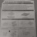 Patio Weaker Seat Cushions, Set of 2