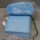 Rocinha 100 Pack Disposable Changing Pads Baby Disposable Underpads Waterproof Diaper Changing Pad Breathable Underpads Bed Table Protector Mat, 17 Inches x 13 Inches