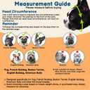BARKLESS Dog Muzzle for Short Snout, Soft English Bulldog Muzzle for Biting, Chewing, Licking, Flat-Faced Bulldog Mouth Guard for Aggressive Dogs Grooming Walking, Allows Drinking, XL 