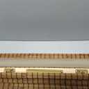 UNISHADES Blackout Cordless Bamboo Roman Shades 26 3/4×64 in Penang Teak