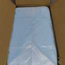 Amazon Basics Puppy Pads with Quick-Dry 5-Layer Leak-Proof Design for Potty Training, X-Large Size 28 x 34 Inch, Pack of 40, Blue & White