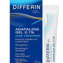Differin Acne Treatment Gel, 180 Day Supply, Retinoid Treatment for Face with 0.1% Adapalene, Gentle Skin Care for Acne Prone Sensitive Skin, 45g Tube, Pack of 1 (Packaging May Vary)