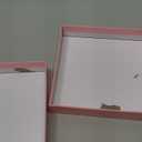 Stockroom Plus Gift Box Set - 4 Piece Assortment, Pink - Nesting & Stackable Pink Square Boxes with Lids for Weddings, Birthdays & Favors