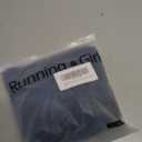 RUNNING GIRL Sports Bra for Women,Y Back Molded Cup Medium Impact Sports Bras with Sewn in Pads (Blue, L)
