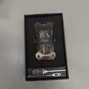 Smart Torch Lighter 4 Ways to Ignite, Voice Controlled Windproof Flame Lighter, Metal Mecha Style Refillable Lighter with Cool Color Lights, Refillable Butane, for Outdoor, Camping, Gift(A)