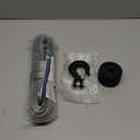 Ucreative 1/4 Inch x 50 Feet Synthetic Winch Rope 10,000LBs Line Cable with Hook and Stopper for ATV UTV (Gray)