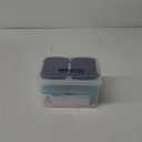 Fit & Fresh 216HL Entree Set with Ice Pack, 3 Reusable Portion Control Containers, BPA-Free, Microwave/Dishwasher Safe Lunch Box, Entre, Blue