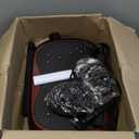 AXV Vibration Plate Fitness Platform Exercise Machine Vibrating Lymphatic Drainage Shaking Full Body Shaker Workout Vibrate Stand Shake Board Sport Gym for Weight Loss Fat Burner for Women Men