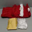 ASOOX Children's Santa Claus Costume  6PCS Boys' Santa Suit for Kids' Christmas Cosplay Party (Large, Red)