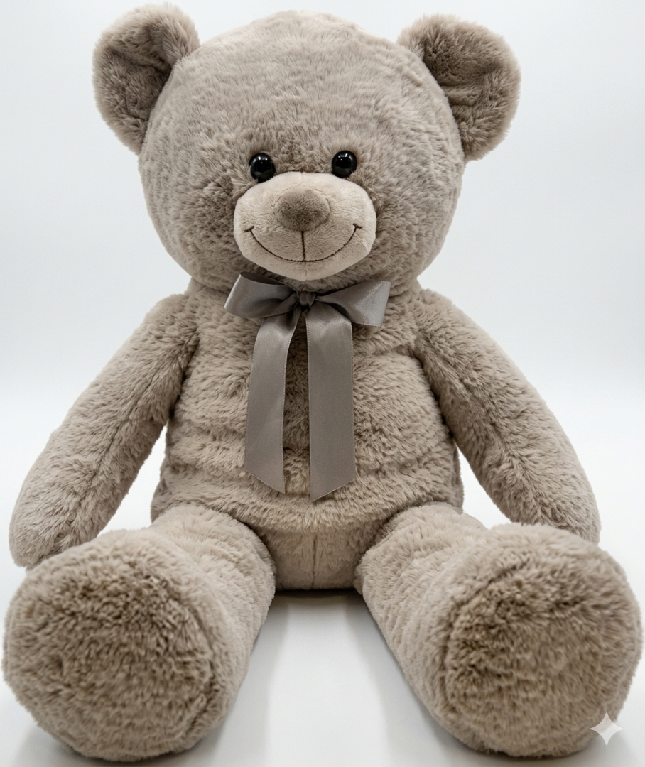HH Jumbo Bear Plush Grey 36 inch