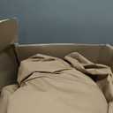 ULTCOVER Waterproof Patio Chair Cover 2 Pack  Outdoor Lounge Deep Seat Single Lawn Chair Cover Fits Up to 35W x 35D x 34H inches (Brown)