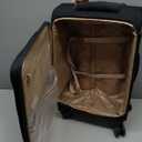 LOVEVOOK Carry On Luggage 22x14x9 Airline Approved, 22 Inch Softside Suitcases with Spinner Wheels, Lightweight Carry-on Suitcase with TSA Lock for Women Men, Large Luggage for Travel Business Trip (Black)