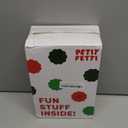 xo, Fetti Christmas Decorations Cups - 30 count, 12 oz | Team Naughty or Nice, Christmas Eve Disposable Drinkwear, Clear Plastic Cocktail Tumbler with Foil