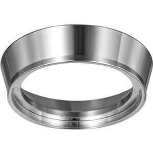 54mm Magnetic Dosing Funnel V2, MATOW Stainless Steel Espresso Dosing Ring with 8 Magnets Compatible with Breville 54mm Portafilter