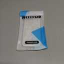 NITITOP Compatible with iPhone 16 Pro Case Clear Cute Rose Flower Floral Leaves Pattern for Women Girls Color Frame Slim Durable Shockproof Protective Phone Cover - White