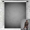 Kate 5x7ft Grey Backdrop for Headshots Portrait Backdrop Gray Background for Photography Fabric Photo Studio Props