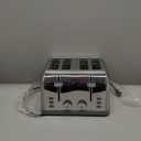 Toaster 4 Slice Retro Stainless Steel,Best Prime 4 Slice Toaster Wide Solt with 7 Shade Settings, Perfect for Waffles, Bagels and More Lainsten T527