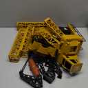 Mini Tudou RC Crane Toy,50.4 inch Tall 2.4GHz Remote Control Robotic Excavator, Educational Construction Vehicles Toy for Ages 6,7,8,9 Boys or Girls