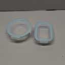 AILTEC Glass Food Storage Containers with Lids, [2 Piece] Glass Meal Prep Containers, Containers for Food Storage with Lids, BPA Free & Leak Proof