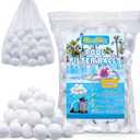 ZeeDix 4.8 lbs Pool Filter Balls for Sand Filter Pump, New Upgrade Efficient Swimming Pool Filter Sand Alternative(Equals 150 lbs Pool Filter Sand), Reusable Eco-Friendly Fiber Filter Media Balls