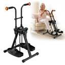RYGEO Pedal Exerciser Bike for Seniors – Arm, Leg, Hand & Knee Elderly Exercise Equipment, Sit Down Air Walker for Total Body, Upper & Lower Limb Trainer Home Workout