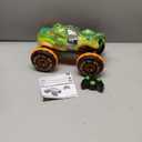 Hot Wheels Monster Trucks Remote-Control Toy Vehicle, 1:15 Scale Rageasaur RC with Grip Action Tires for Off-Roading & Wheelie Stunting