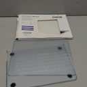 EooCoo Compatible with MacBook Air 13 inch Case M4 2026 2025-2022 M3 M2 A3240 A3113 A2681, Upgrade Matte, Scratch Resistant, Sturdy Protective Hard Shell for Mac Air 13.6 inch Case, Sky Blue Clear