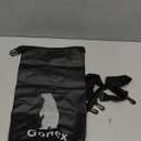 Gonex Bear Bag 10L with Bell Whistle Bear Canister for Backpacking Ultralight Waterproof Food Storage Bag for Hiking, Outdoor, Camping, Fishing, Kayaking (Black)