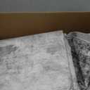Living Room Area Rugs - 5x7 Abstract Large Soft Indoor Washable Rug Neutral Modern Low Pile Carpet for Bedroom Dining Room Farmhouse Home Office - Grey (5' x 7')