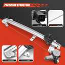 Power Window Regulator with Motor Compatible with 2014-2018 Subaru Forester Front Left Driver Side Replace#61041SG010, 61041SG011, 61041SG012 (Driver Side)