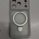 MOCCA Design for iPhone 17 Pro Case, Compatible with Magsafe [Premium Invisible Magnetic Ring Stand] [Military Drop Protection] Full Camera Guard Translucent Matte Slim Phone Cover 6.3",Calke Green