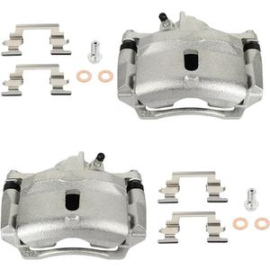cciyu 19B1832 19B1833 Front Left & Right Brake Calipers With Bracket For Acura For EL 1997-2000,For Honda For Civic 1996-2011,For Honda For Insight 2010-2014