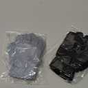 3 Pairs Toddler Gloves Kids Mittens Winter Warm Knitted Gloves Full Finger Mittens for Toddler Boys and Girls (7 - 11 Years Size, Black, White, Grey)