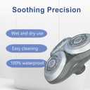 SH90 Replacement Heads Compatible with Philips Norelco Series 9000 & S8000,Metal Wheel Buckle Double-Layer Blades,Shaver Head for RQ10/RQ12