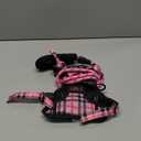 IVY&LANE No Pull Dog Harness with Leash Set, Reflective No Choke Pet Vest,Adjustable Oxford Dog Vest Harness with Easy Control Handle for Small Dogs (Checkered Pink,S)