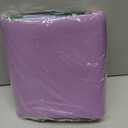 Dunzy 33'' x 33'' Mahjong Mat with Carrying Bag Non Slip Noise Reduction Gaming Mat Rubber Mahjong Table Cover Accessories Gifts for Poker Board Games Dominoes(Purple,Stripe)