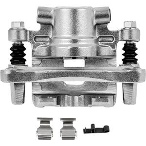 SCITOO Rear Left Brake Caliper With Bracket 18B5105 Compatible For Chrysler 0/Sebring, For Dodge Avenger, For Dodge Caliber, For Jeep Compass/Patriot, For Mitsubishi Lancer/Outlander Sport/RVR